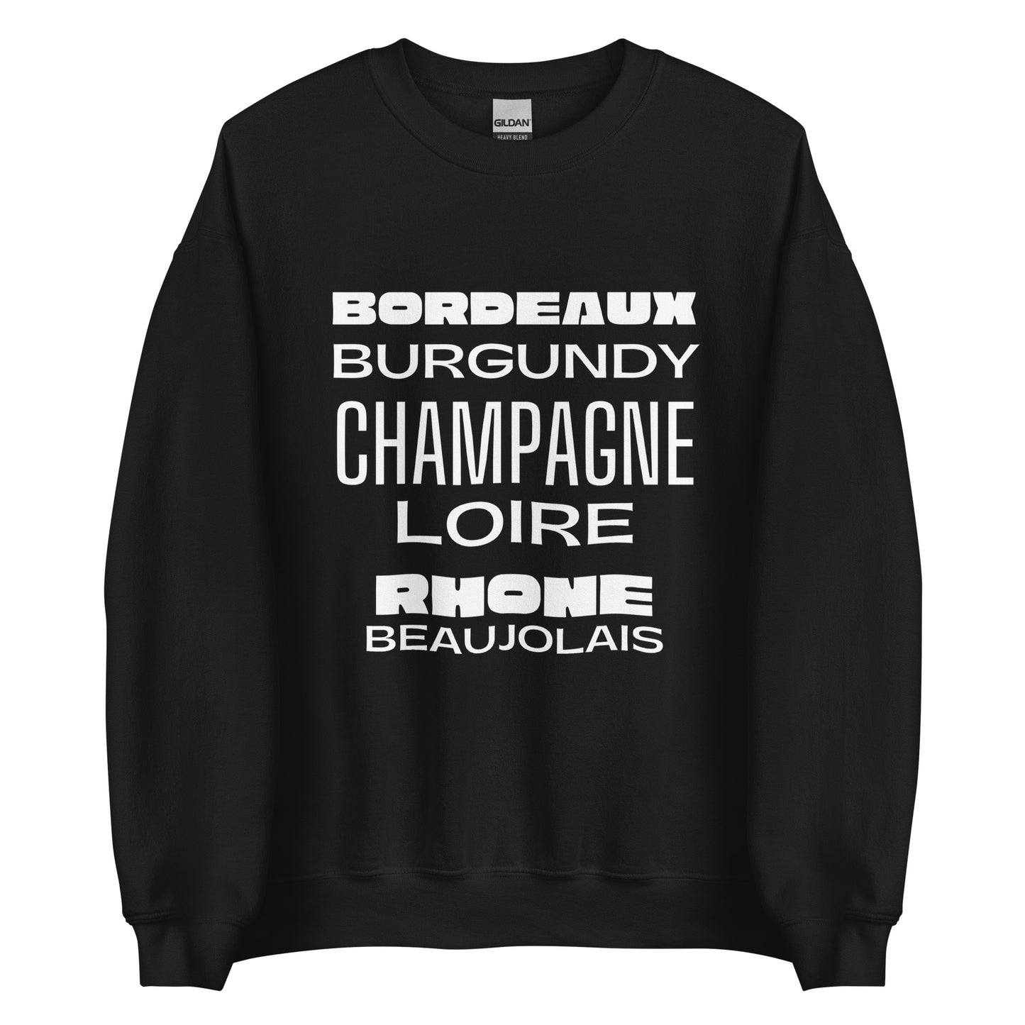 French Wine Regions Unisex Sweatshirt image 3