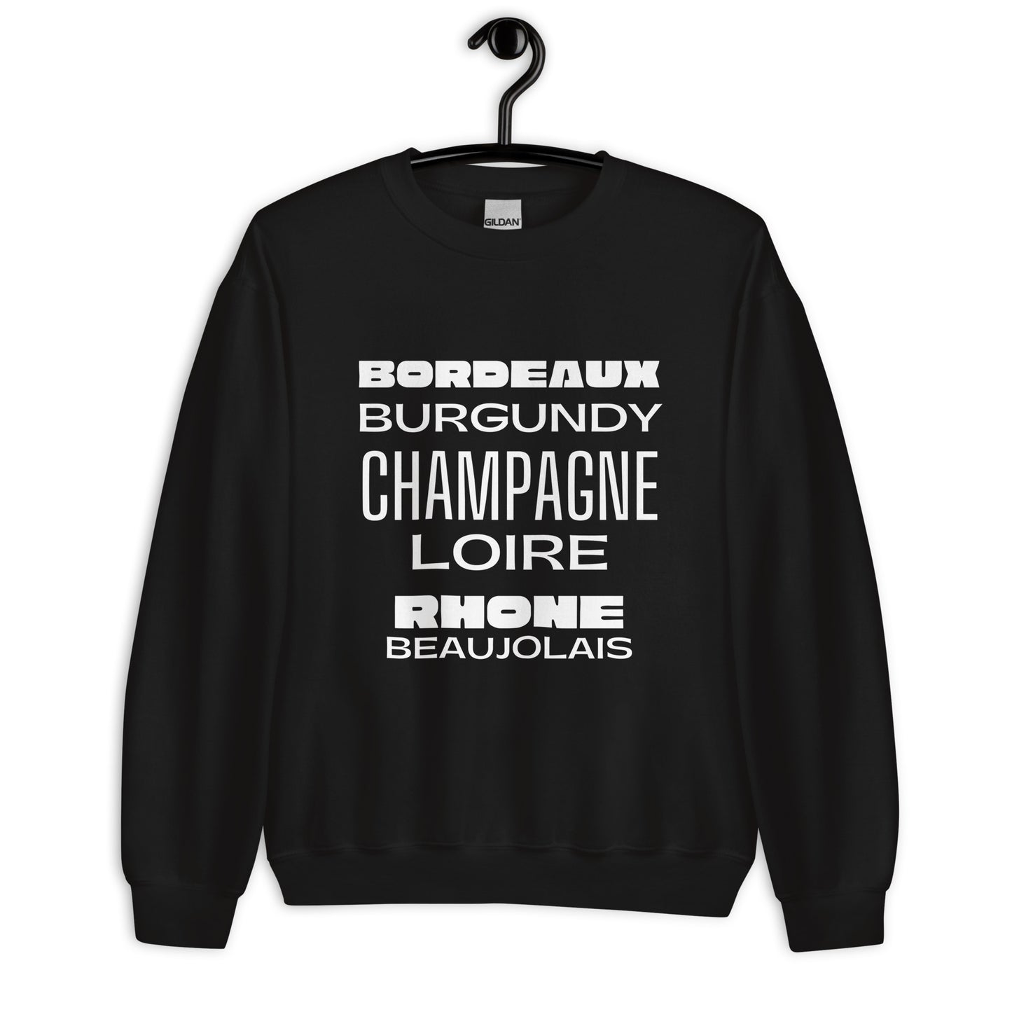 French Wine Regions Unisex Sweatshirt image 2