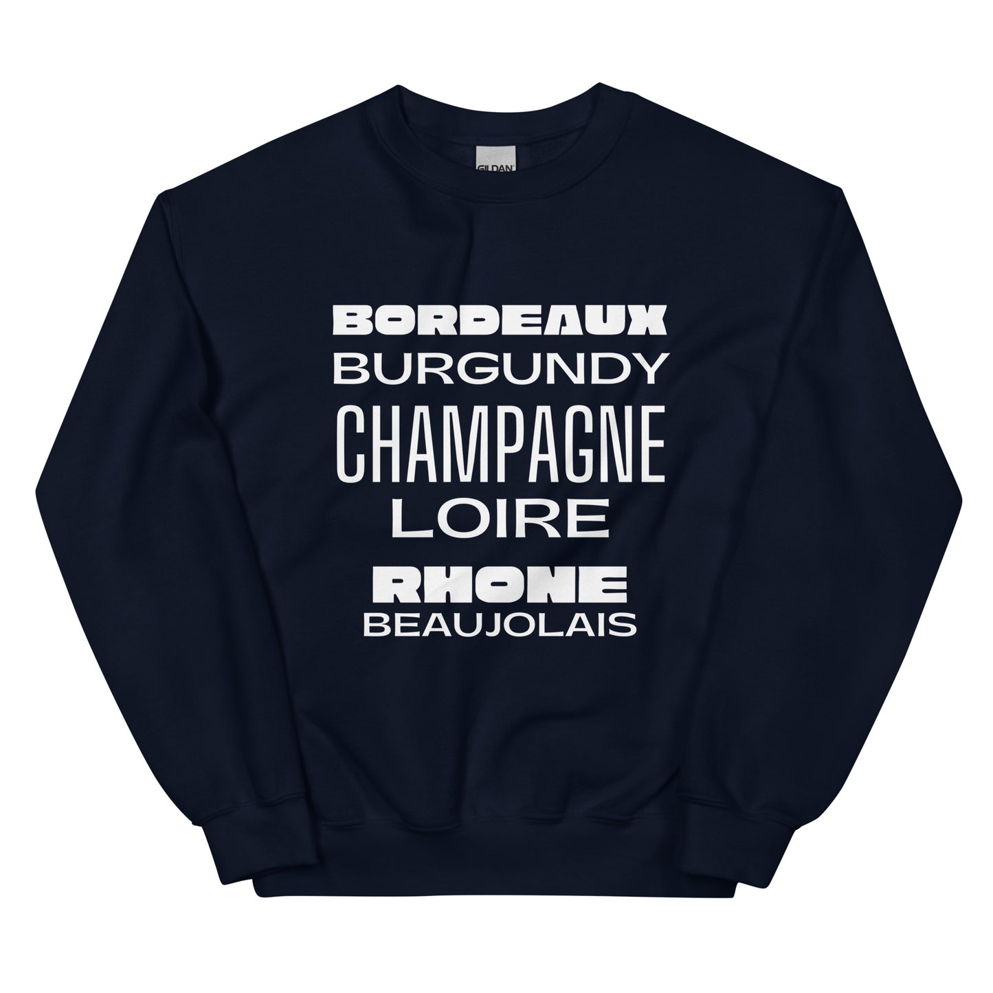 French Wine Regions Unisex Sweatshirt image 7