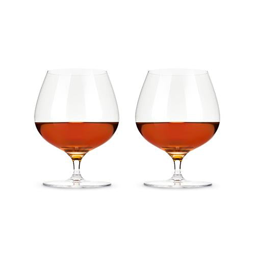 Crystal Wingback Brandy Glasses image 3