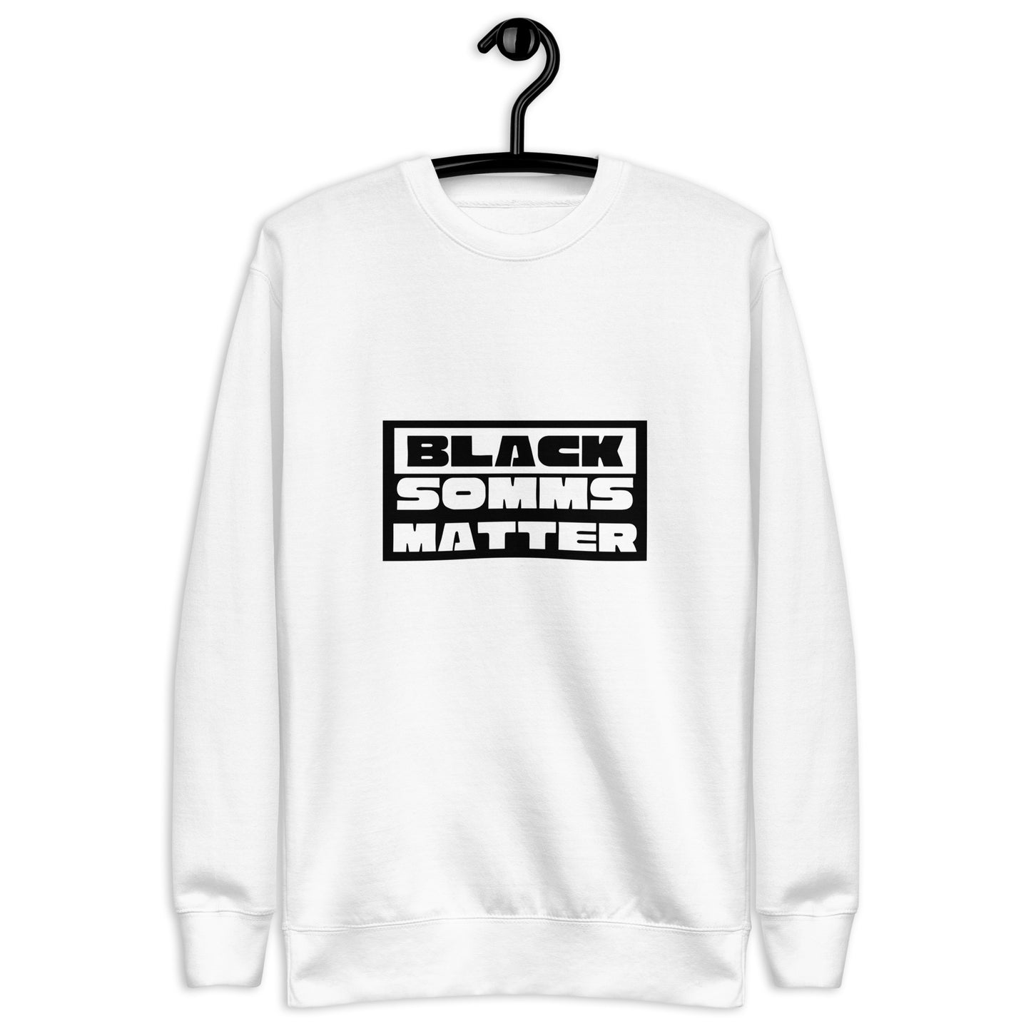 Black Somm Matters Unisex Premium Sweatshirt image 2