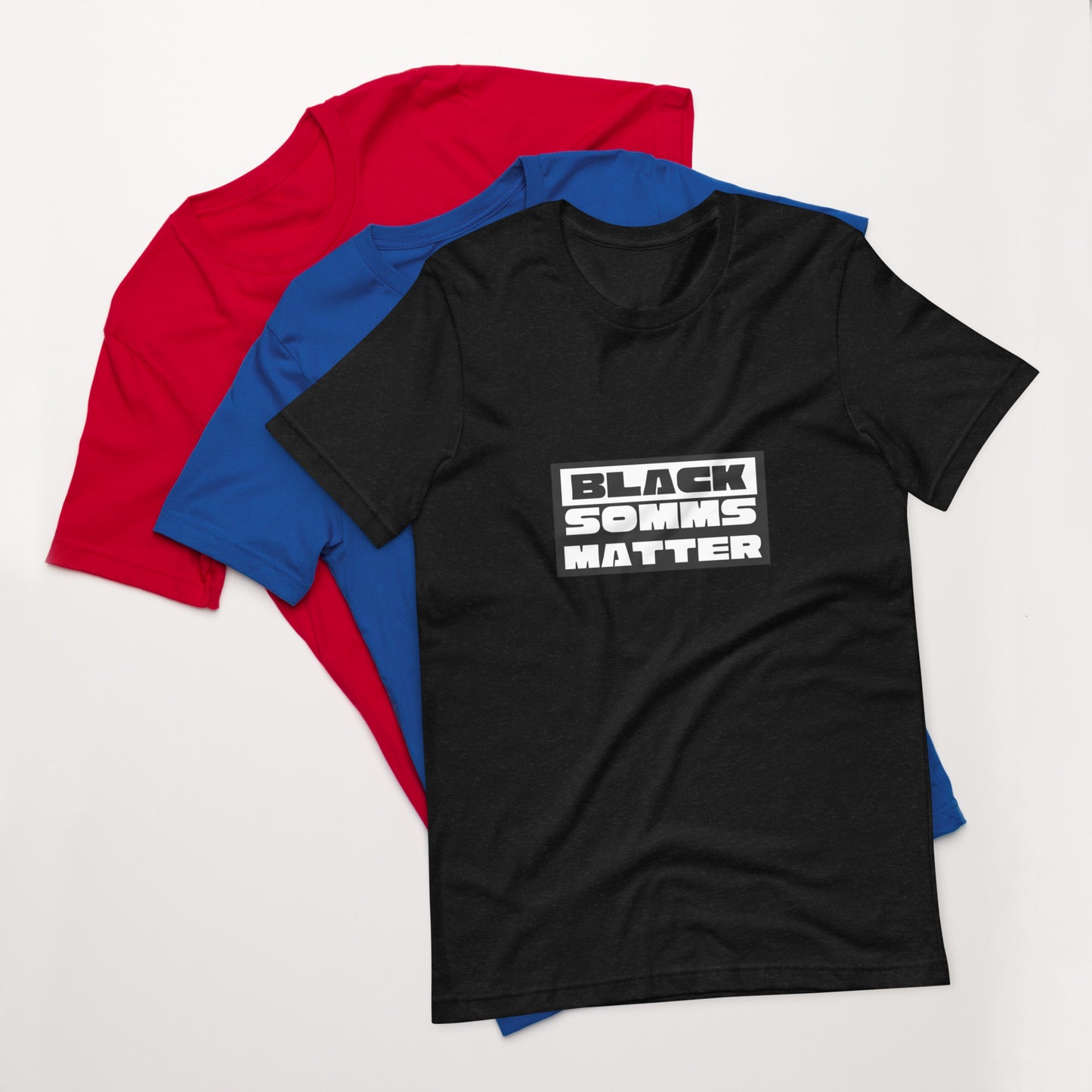 Black Somms Matter Unisex t-shirt image 4