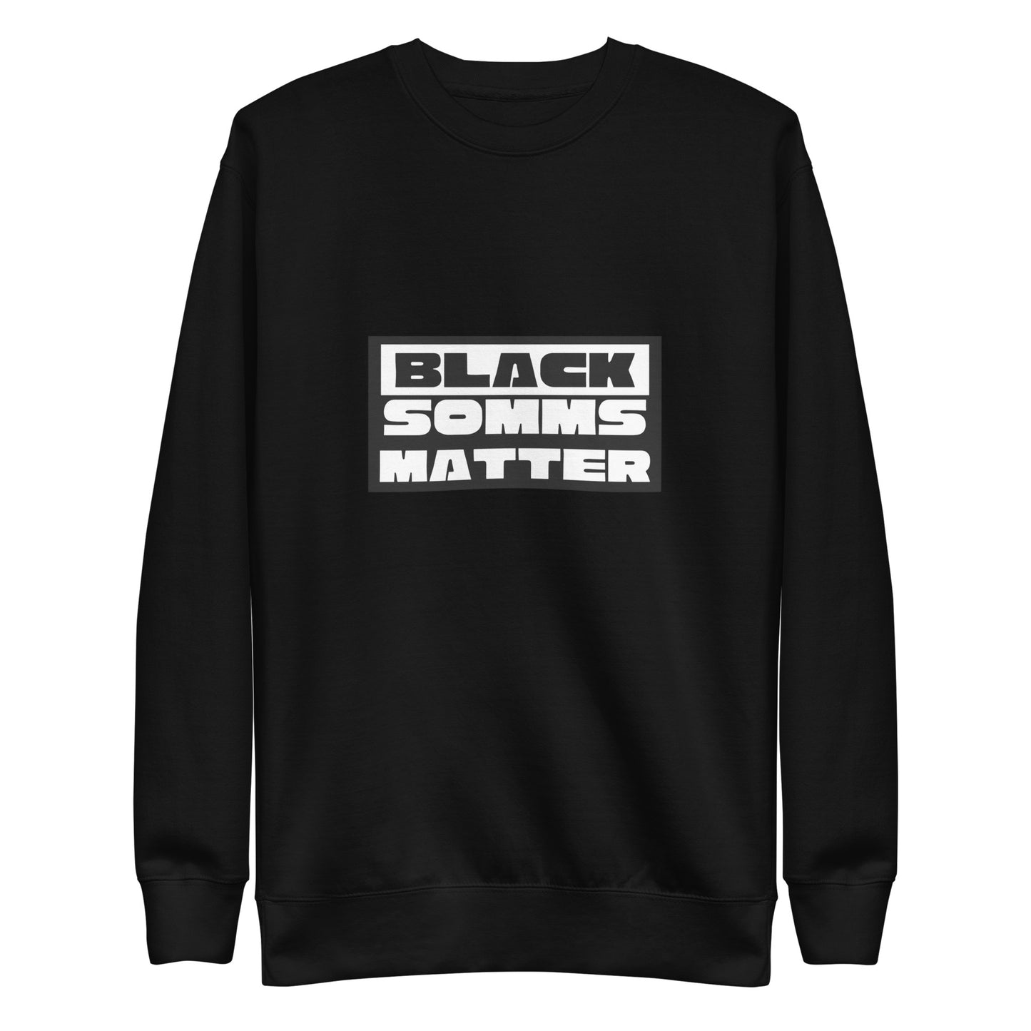 Black Somm Matters Unisex Premium Sweatshirt image 1