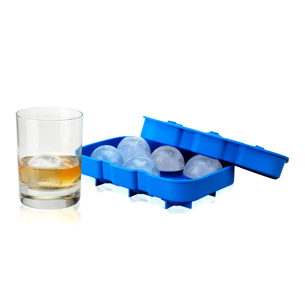 True Sphere 2" Silicone Ice Sphere Mold in Blue