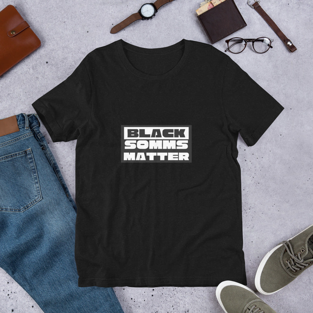 Black Somms Matter Unisex t-shirt image 1