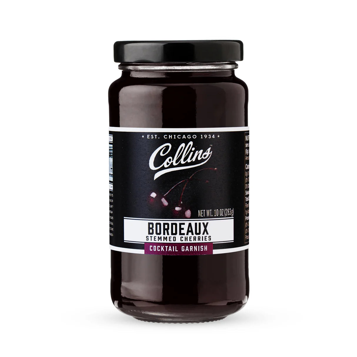 Collins Bordeaux Cherries, 10 oz