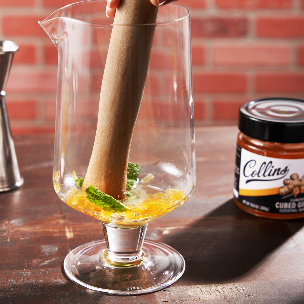 Collins Candied Stem Ginger in Syrup, 10.6 oz