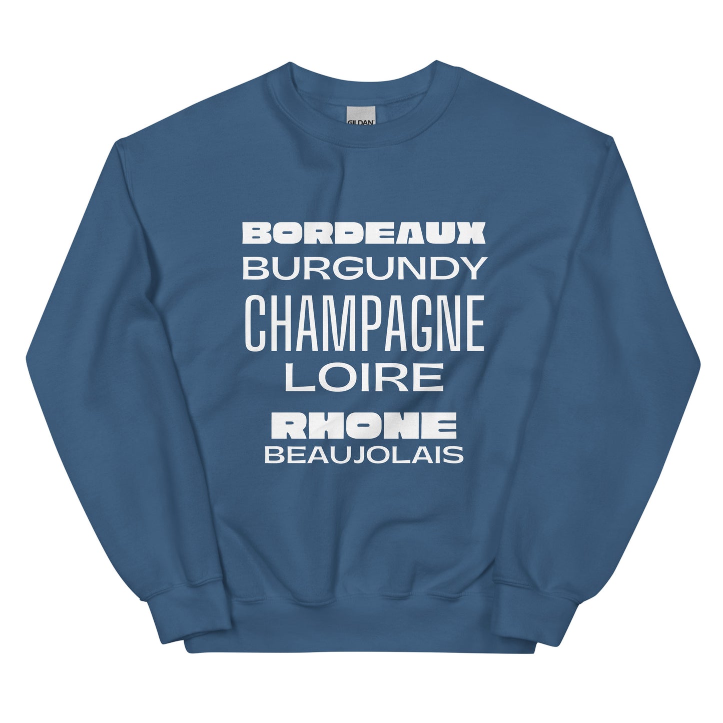 French Wine Regions Unisex Sweatshirt image 9