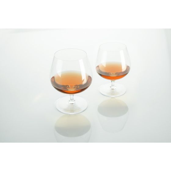 Crystal Wingback Brandy Glasses image 2