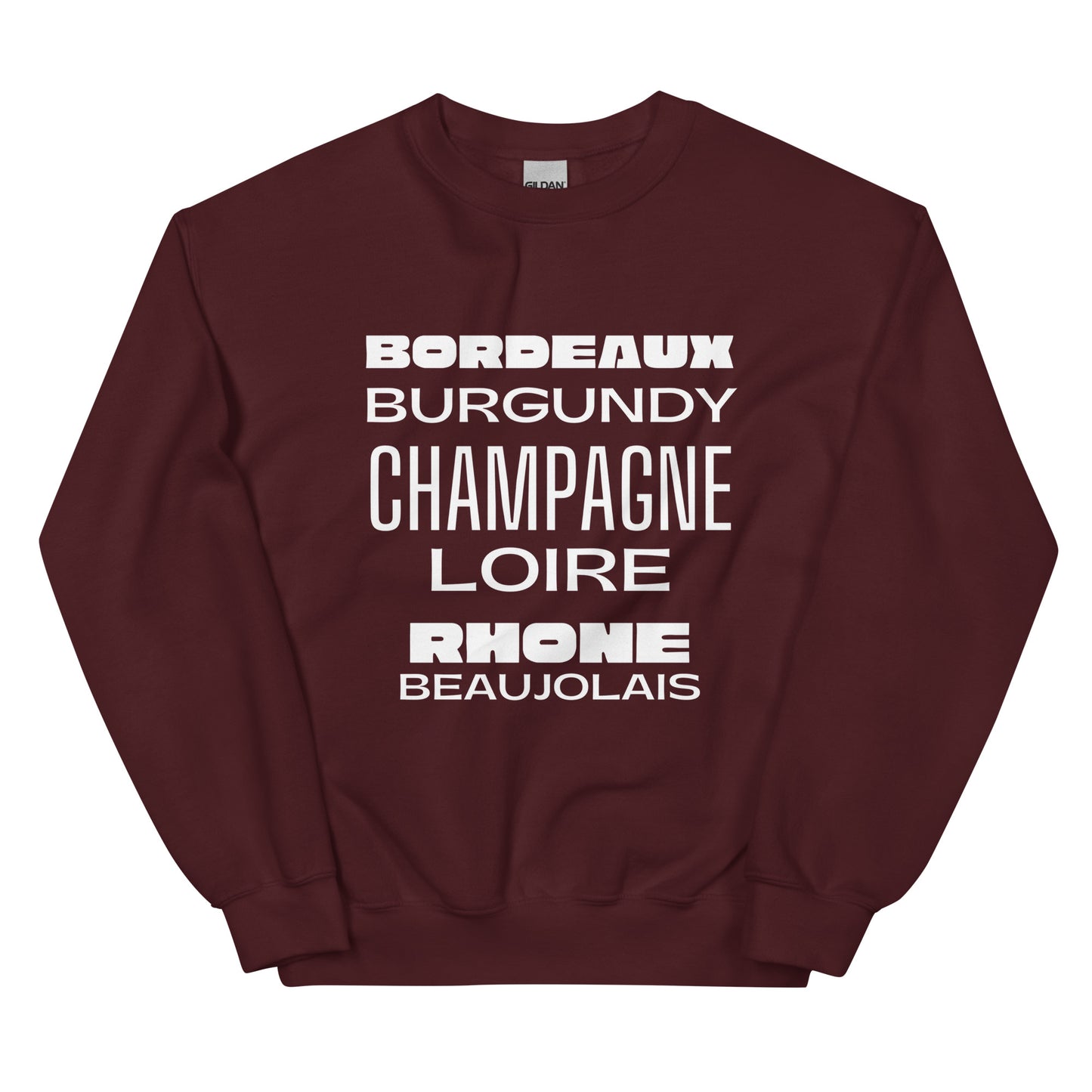 French Wine Regions Unisex Sweatshirt image 8