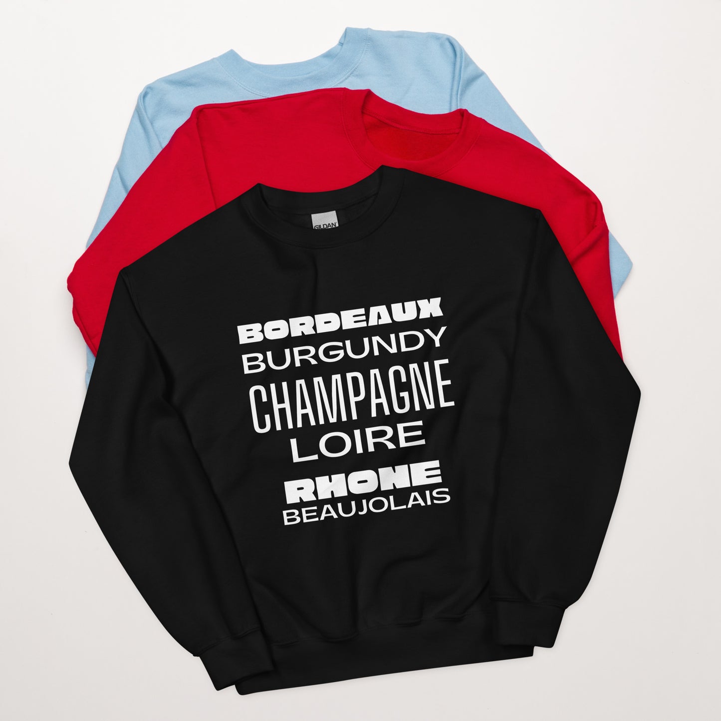 French Wine Regions Unisex Sweatshirt image 4