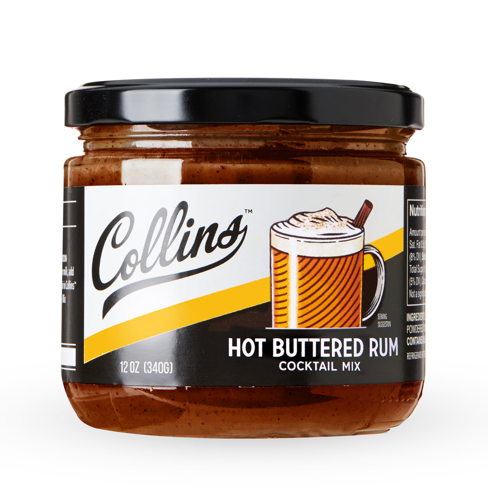 Collins Hot Buttered Rum Mix, 12 oz