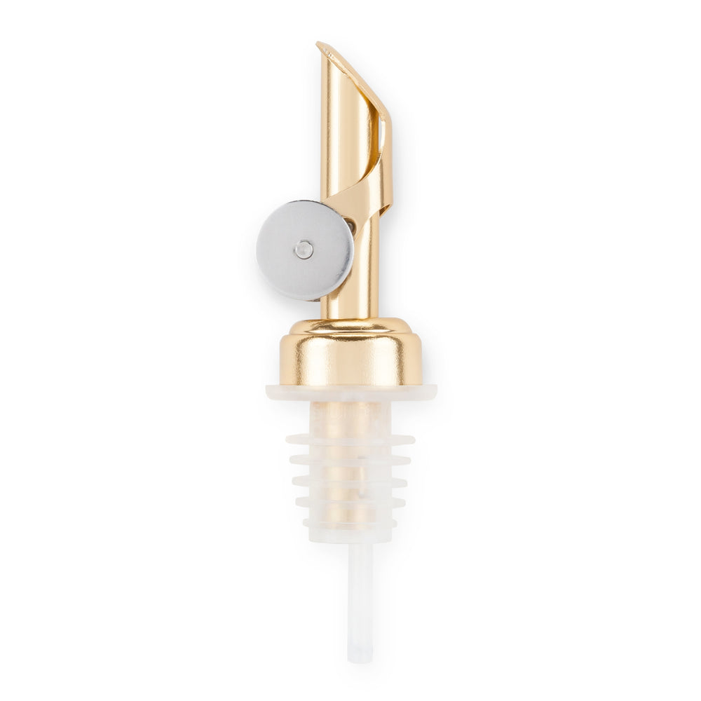 True Glide Weighted Pour Spout in Gold, Set of 2