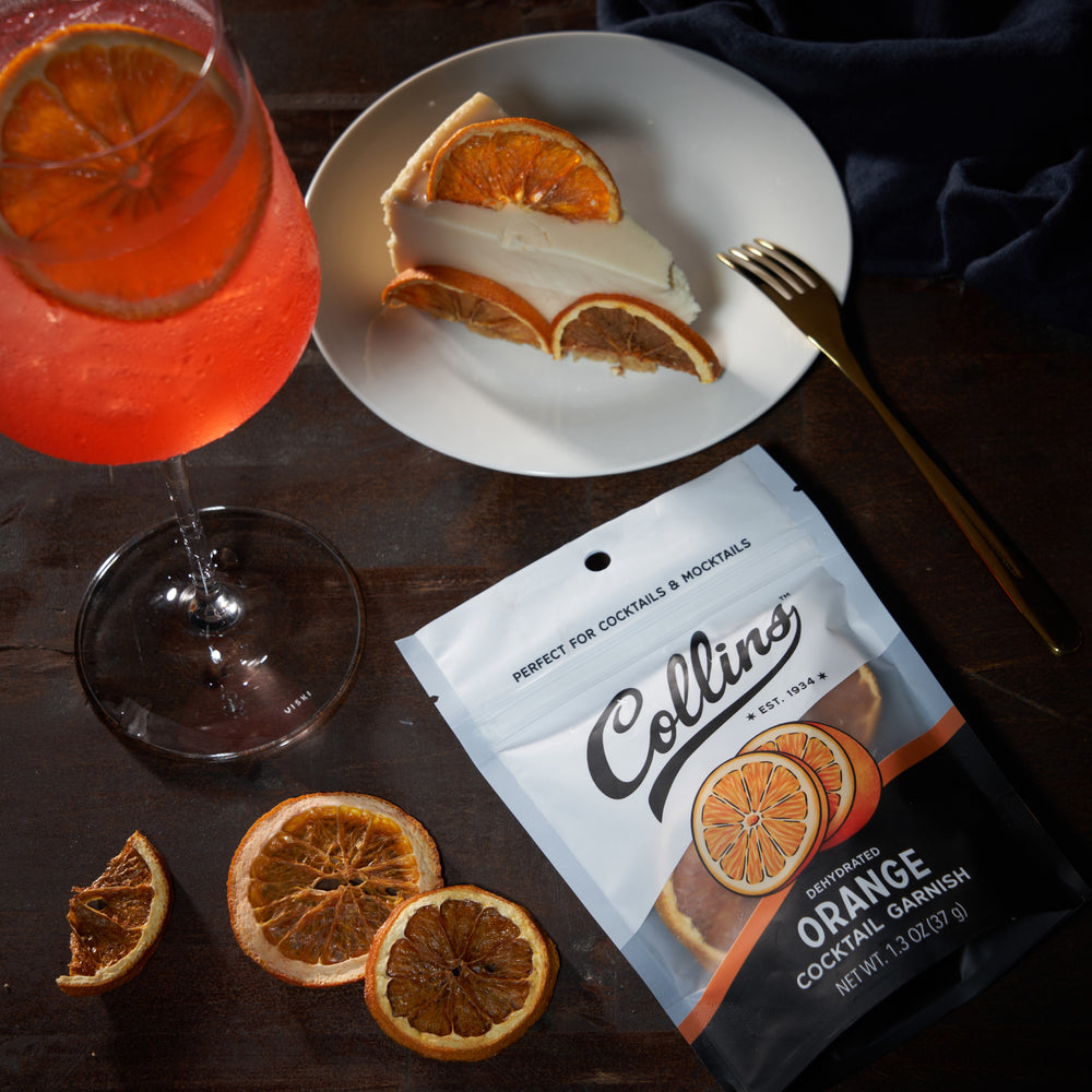 Collins Dehydrated Orange Cocktail Garnish, 1.3 oz