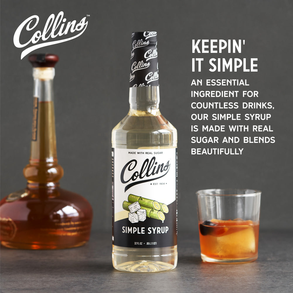 Collins Simple Syrup, 32 oz