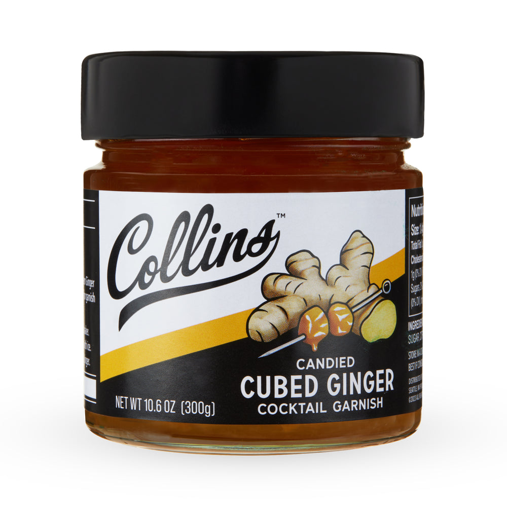 Collins Candied Stem Ginger in Syrup, 10.6 oz