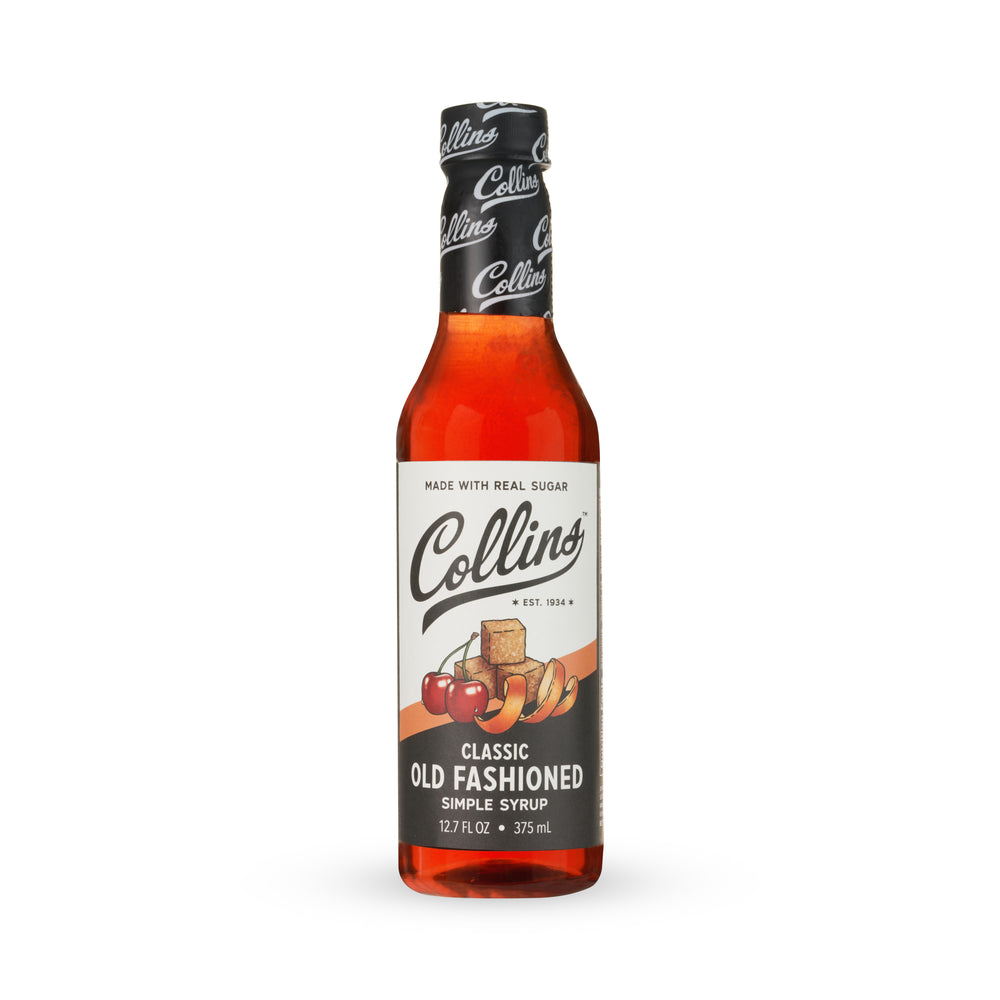 Collins Classic Old Fashioned Simple Syrup, 12.7 oz