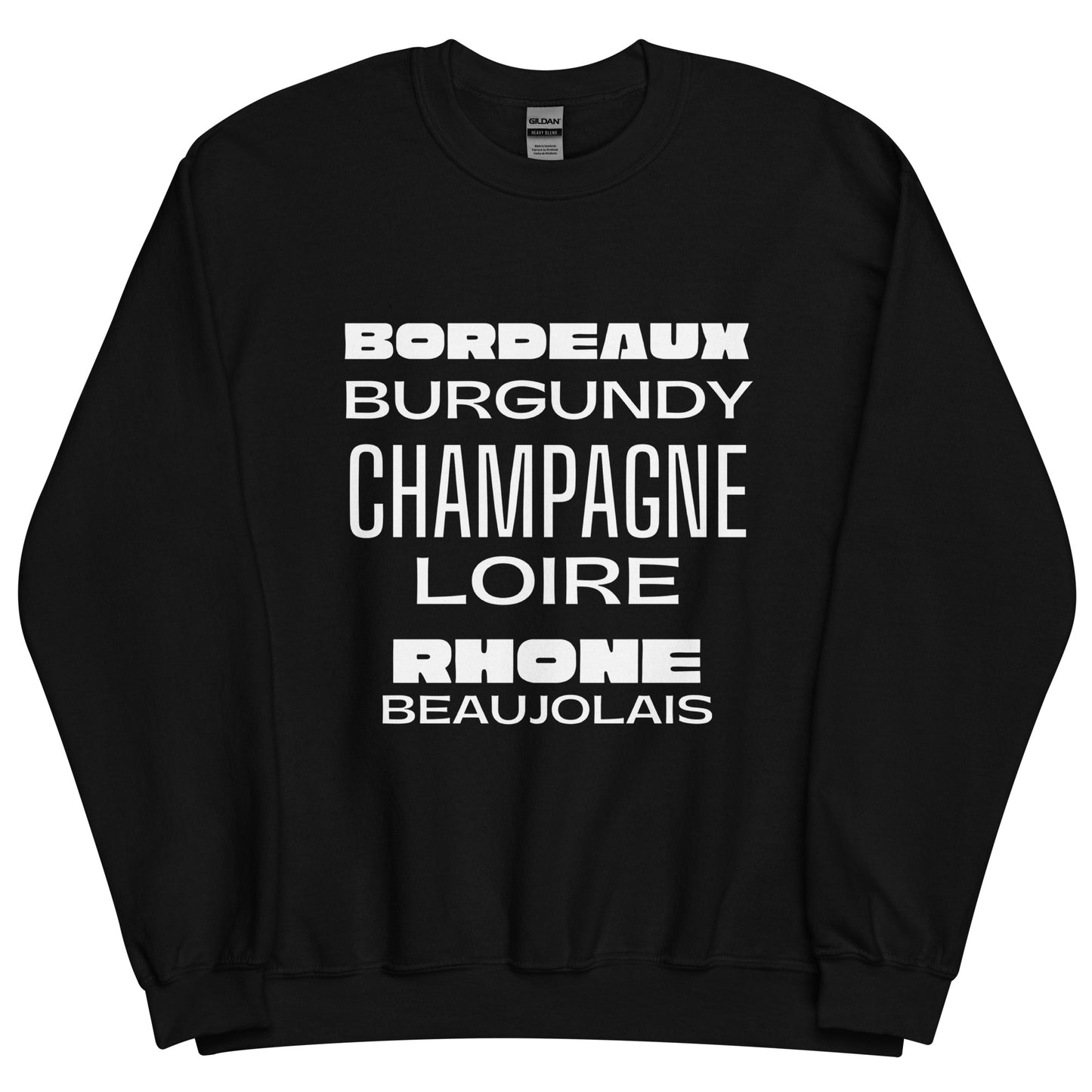French Wine Regions Unisex Sweatshirt image 6