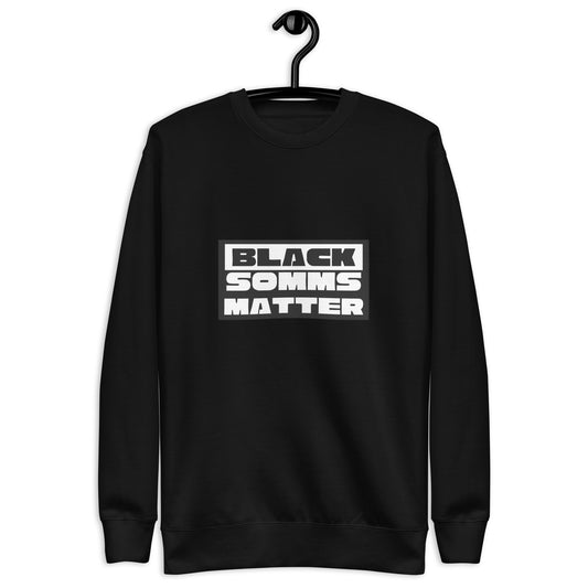 Black Somm Matters Unisex Premium Sweatshirt image 0
