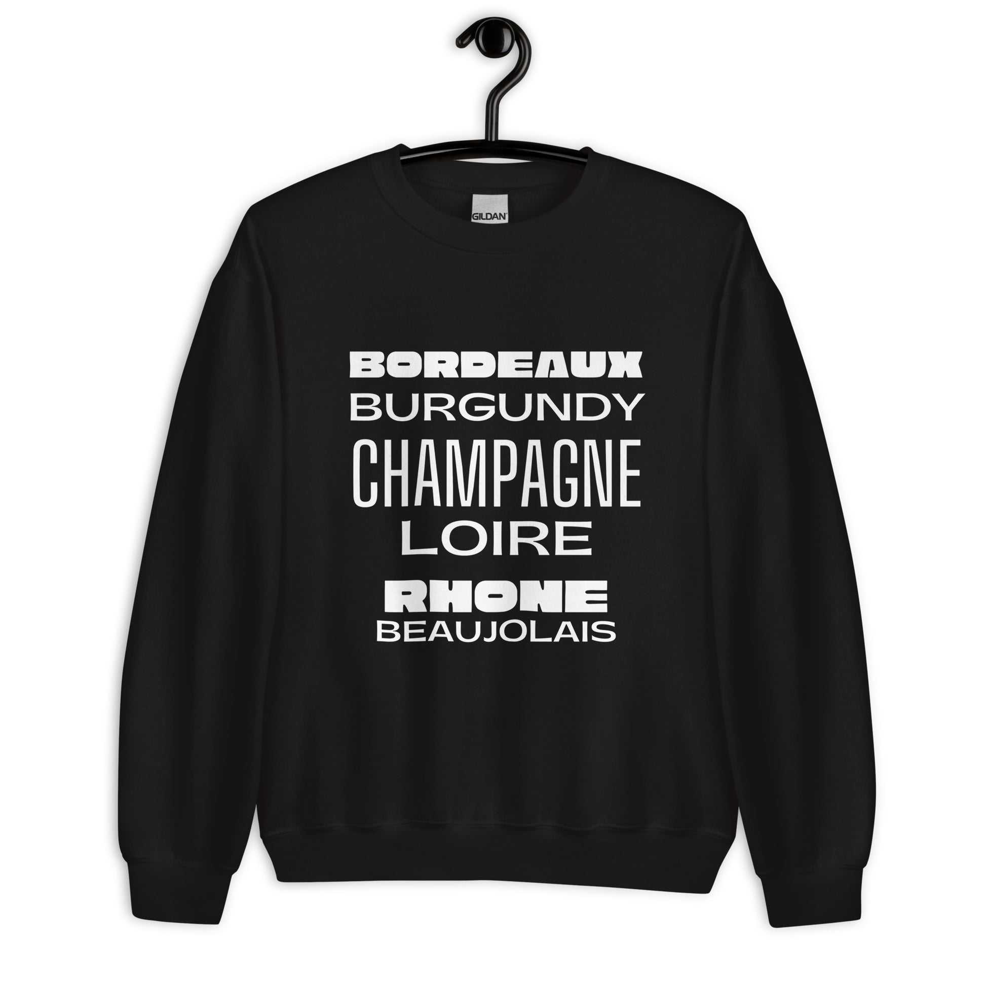 French Wine Regions Unisex Sweatshirt image 2