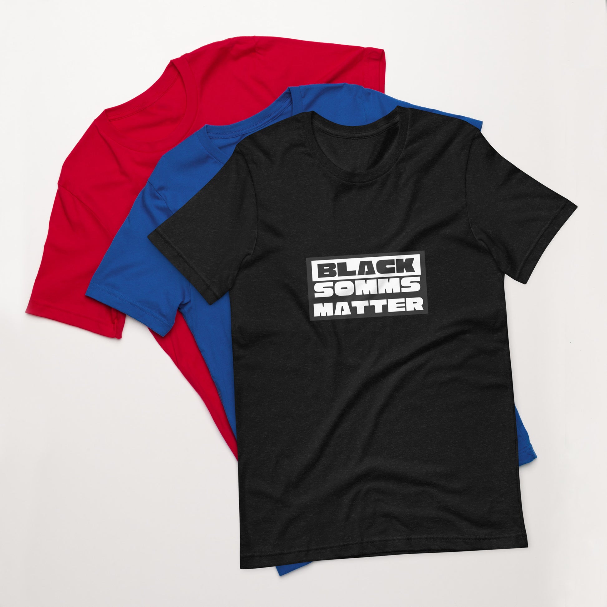 Black Somms Matter Unisex t-shirt image 4