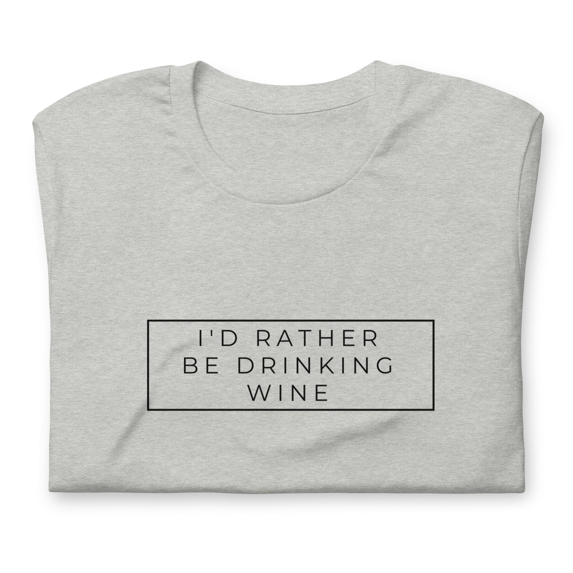 I'd Rather Be Wine Tasting Unisex t-shirt image 5