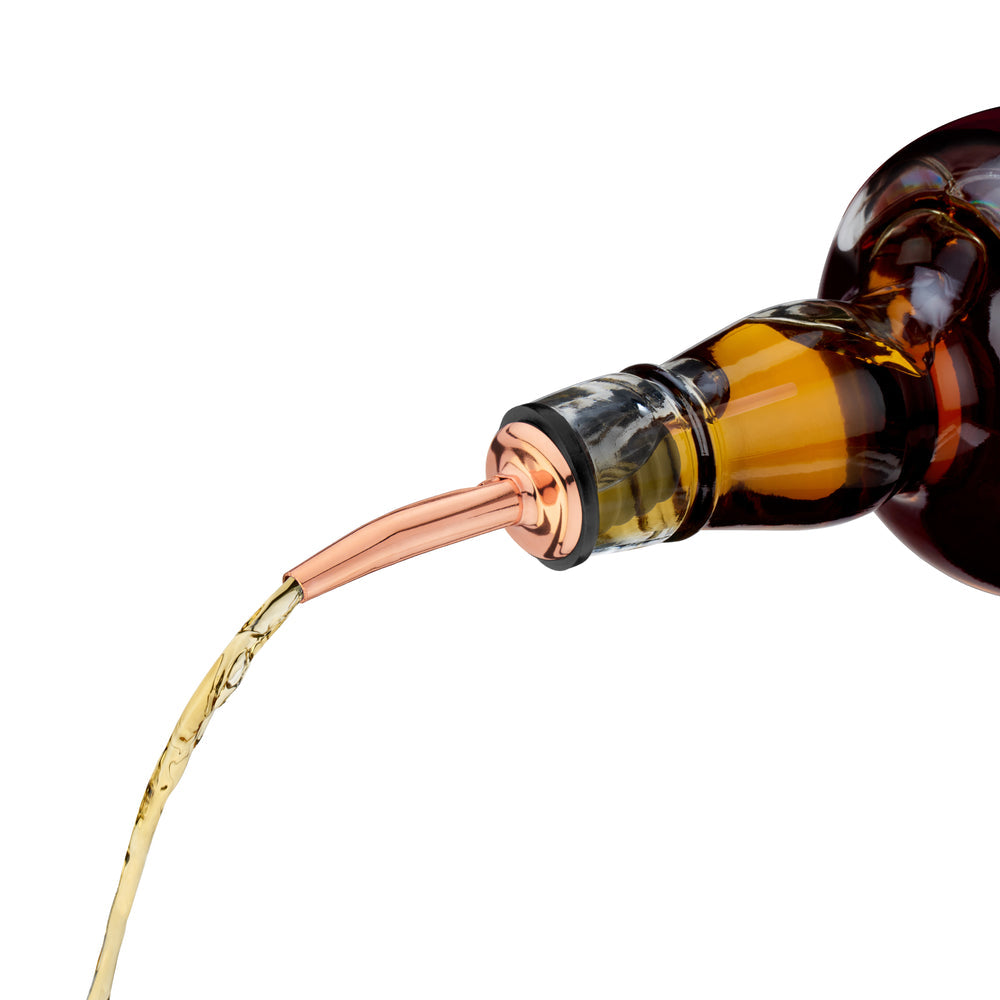 Viski Summit Liquor Pourer in Copper