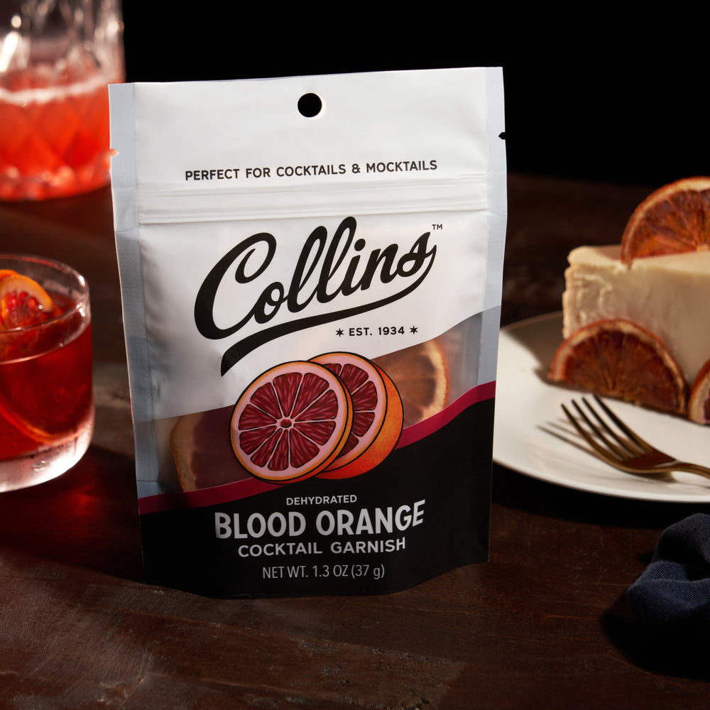 Collins Dehydrated Blood Orange Cocktail Garnish, 1.3 oz