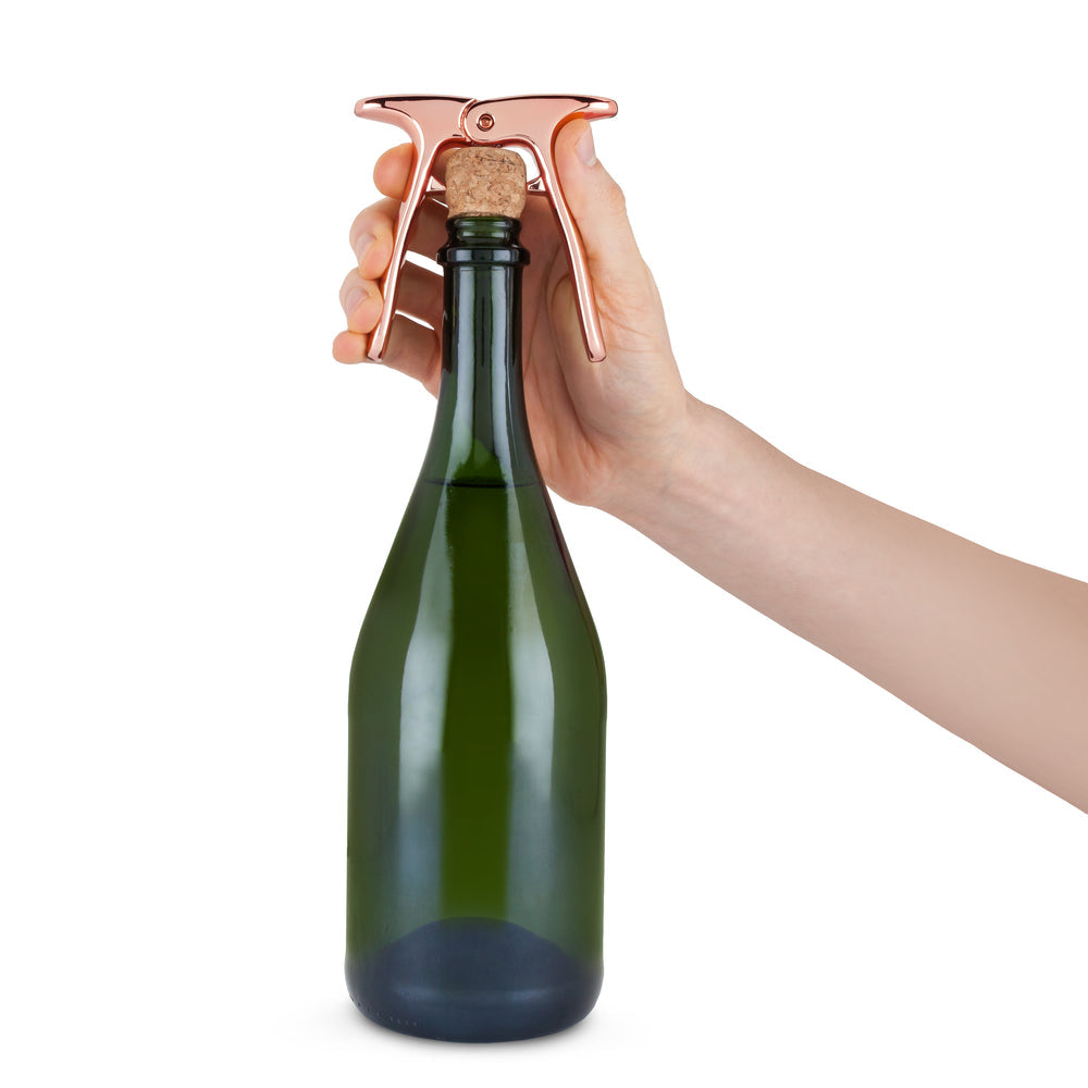 Viski Summit Champagne Puller in Copper