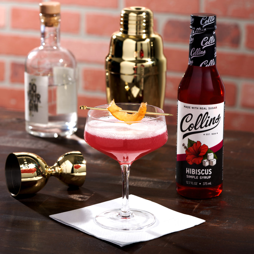 Collins Hibiscus Simple Syrup, 12.7 oz