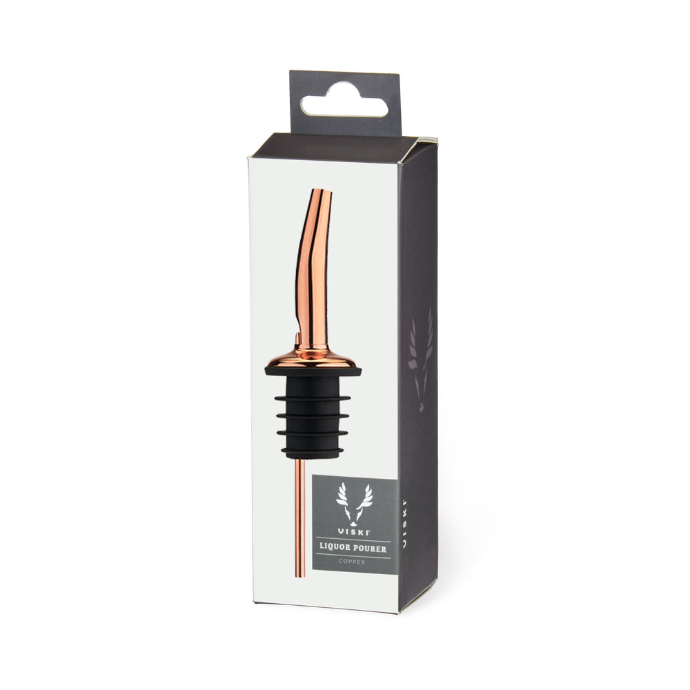 Viski Summit Liquor Pourer in Copper