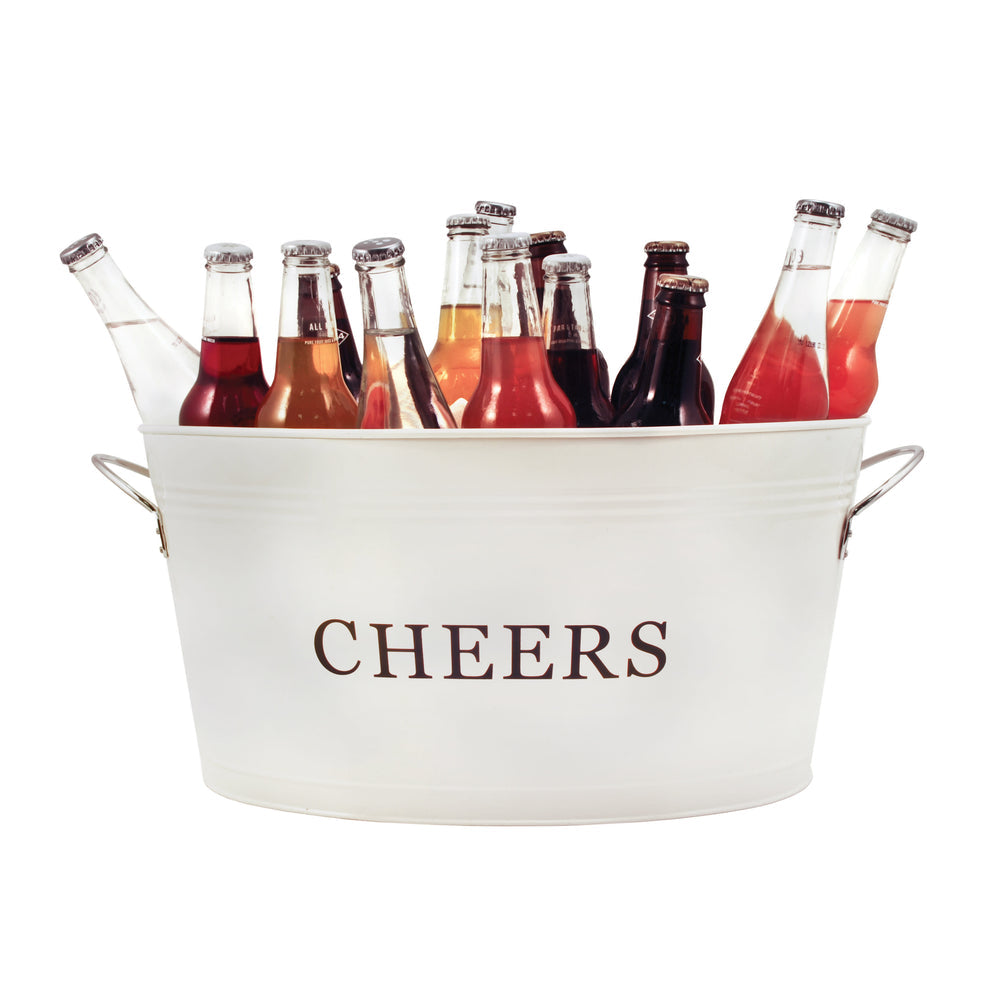 Twine Cheers Galvanized Metal Beverage Tub