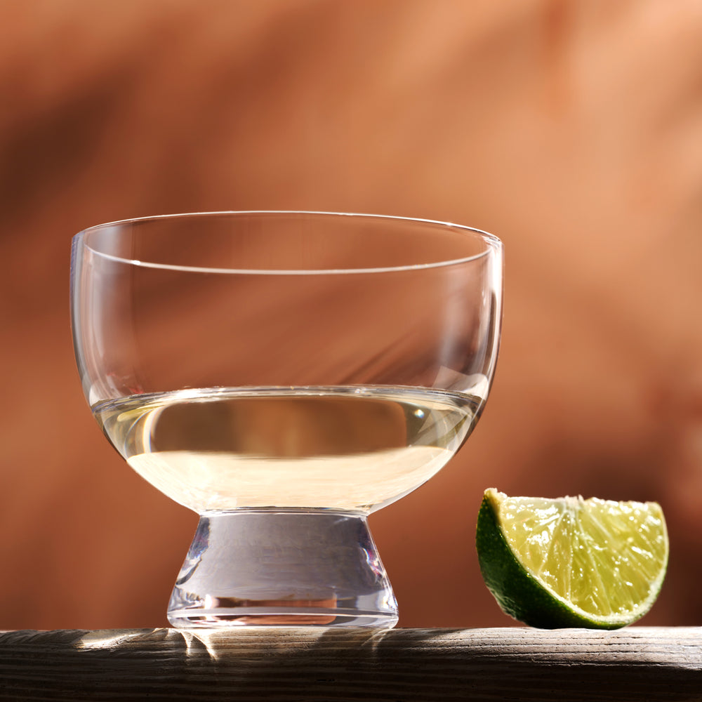 Viski Crystal Mezcal Glasses, Set of 2