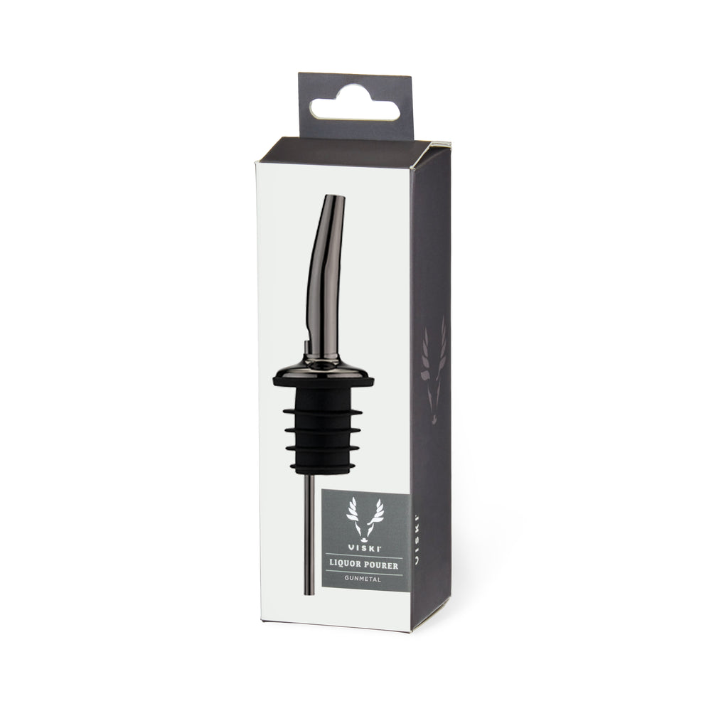 Viski Warren Liquor Pourer in Gunmetal